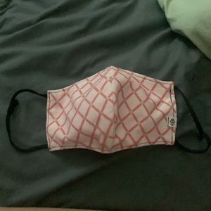 Cute Pink & Glitter Face Mask